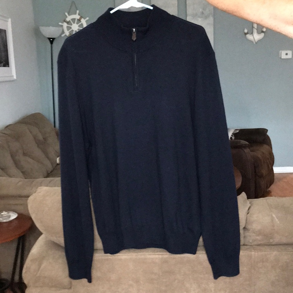 The Men’s Store Bloomingdales merino wool sweater